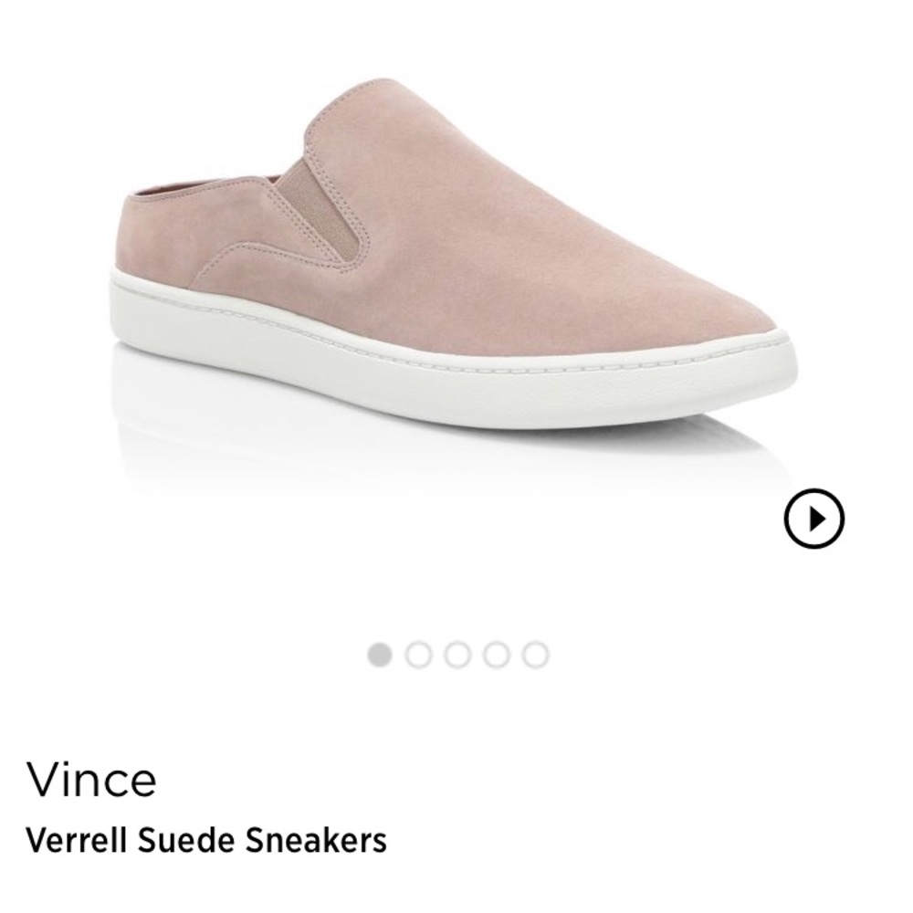 Vince Verrell Suede Sneaker Slides